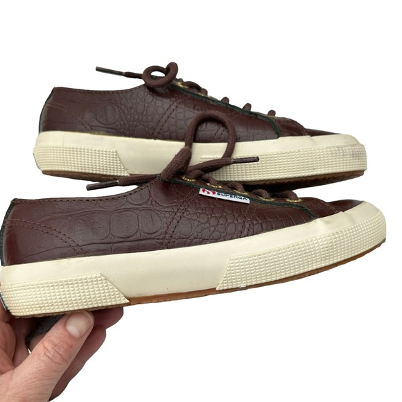 Superga Leather Sneakers 6.5 EU37 - Picture 4 of 10
